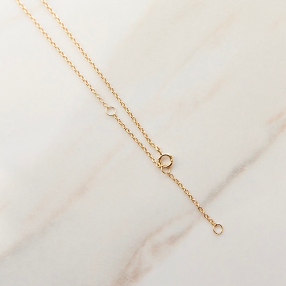 Gold Pendant Necklace | 14k Gold Plated - Picture 7 of 8